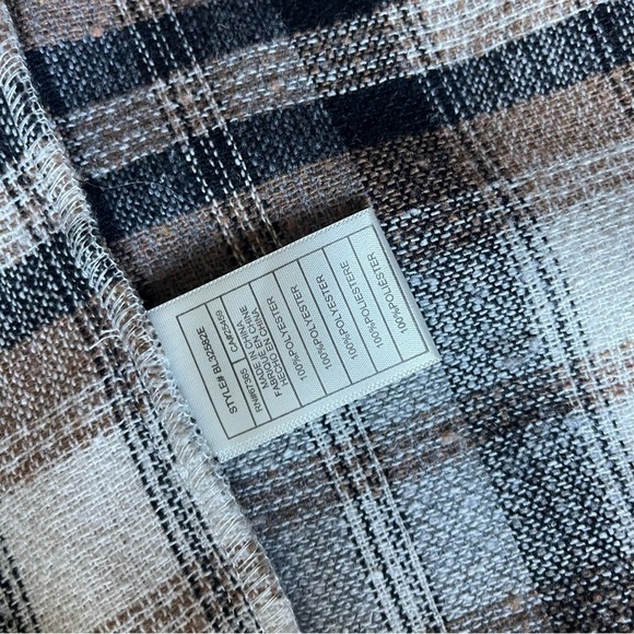 BB Dakota Plaid Soft Jacket (M) - Picture 3 of 5